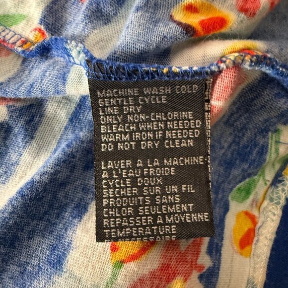 Carole Little Sport Vintage Blouse & Skirt Set Cottage Core Sz Large Skirt - Picture 12 of 13